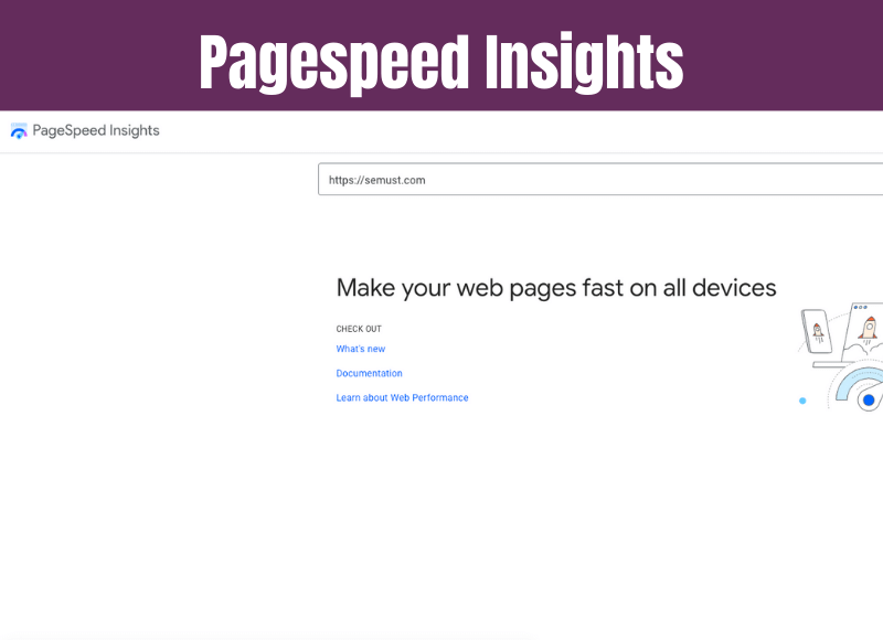 On Page SEO Aracı Pagespeed Insights