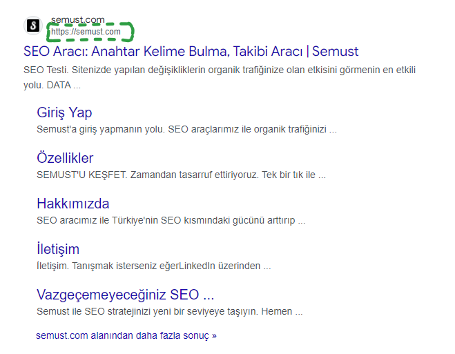 SERP Özellikleri: URL Kısmı